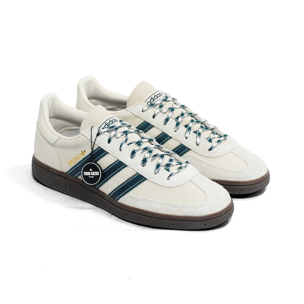Adidas Lifestyle Shoes Handball Spezial Off White Aurora Ivy Gum Mens KJ6017 - 100% ORIGINAL