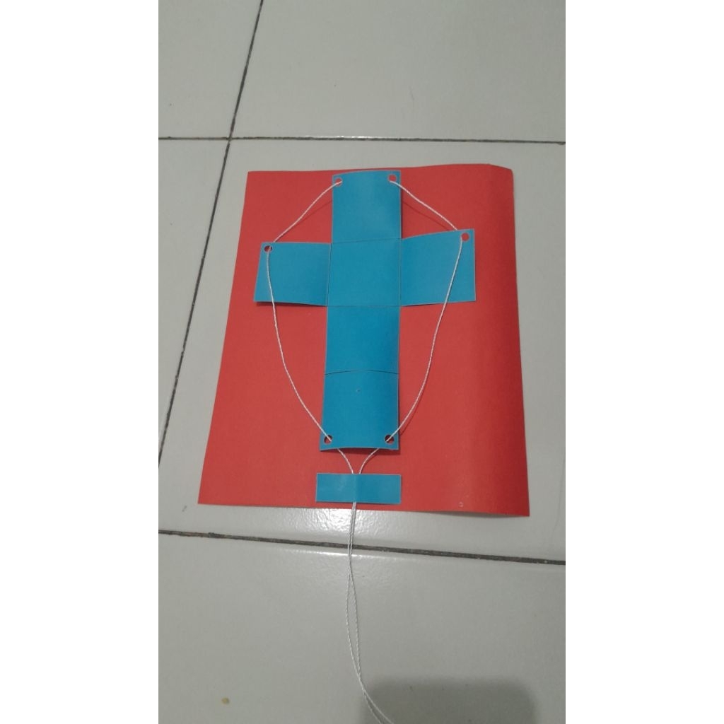jaring jaring bangun ruang kubus balok tabung prisma limas kerucut tarik edukasi edukatif peraga mat
