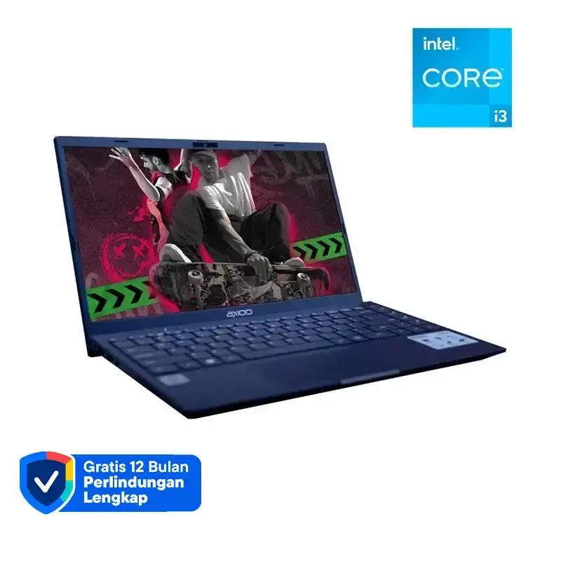 Laptop Axioo Hype 3 G12 Intel i3-1215U RAM 16GB SSD 512GB FHD RESMI ORIGINAL