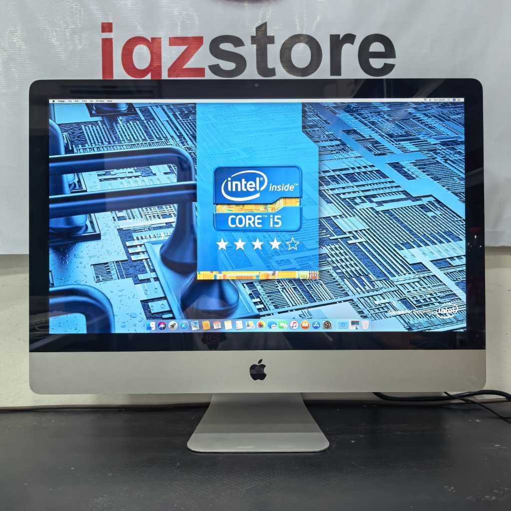 IMAC 27 INCH MID 2011 CORE I5 8/128/500 SSD MULUS NO MINUS SIAP EDITING