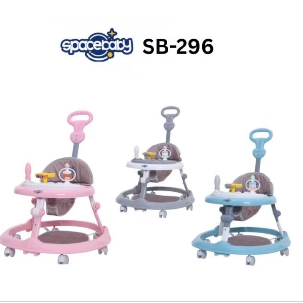 baby Walker space baby / baby walker / belajar jalan bayi / kereta bayi