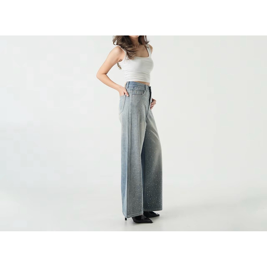 CELANA JEANS PANJANG DENIM BLINK BLINK