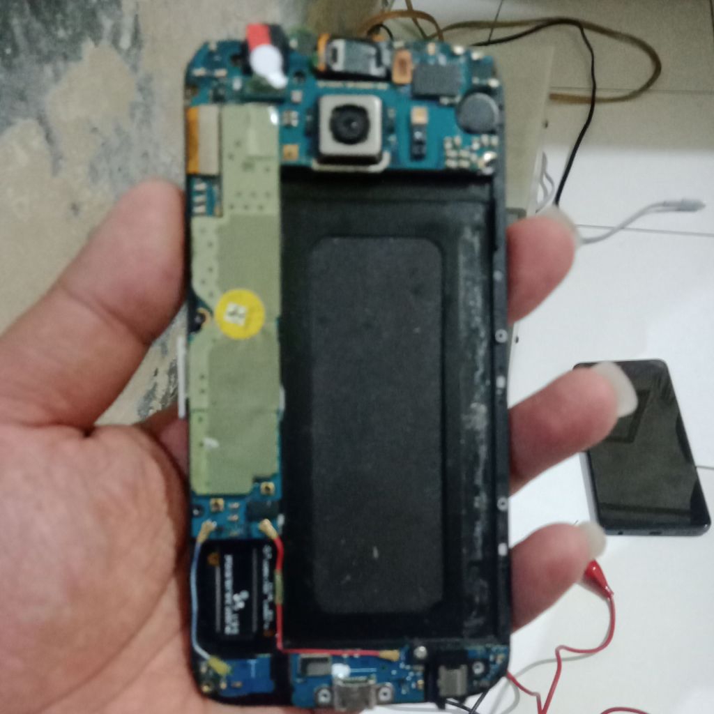 Mesin samsung S6 flat mati mulus segel