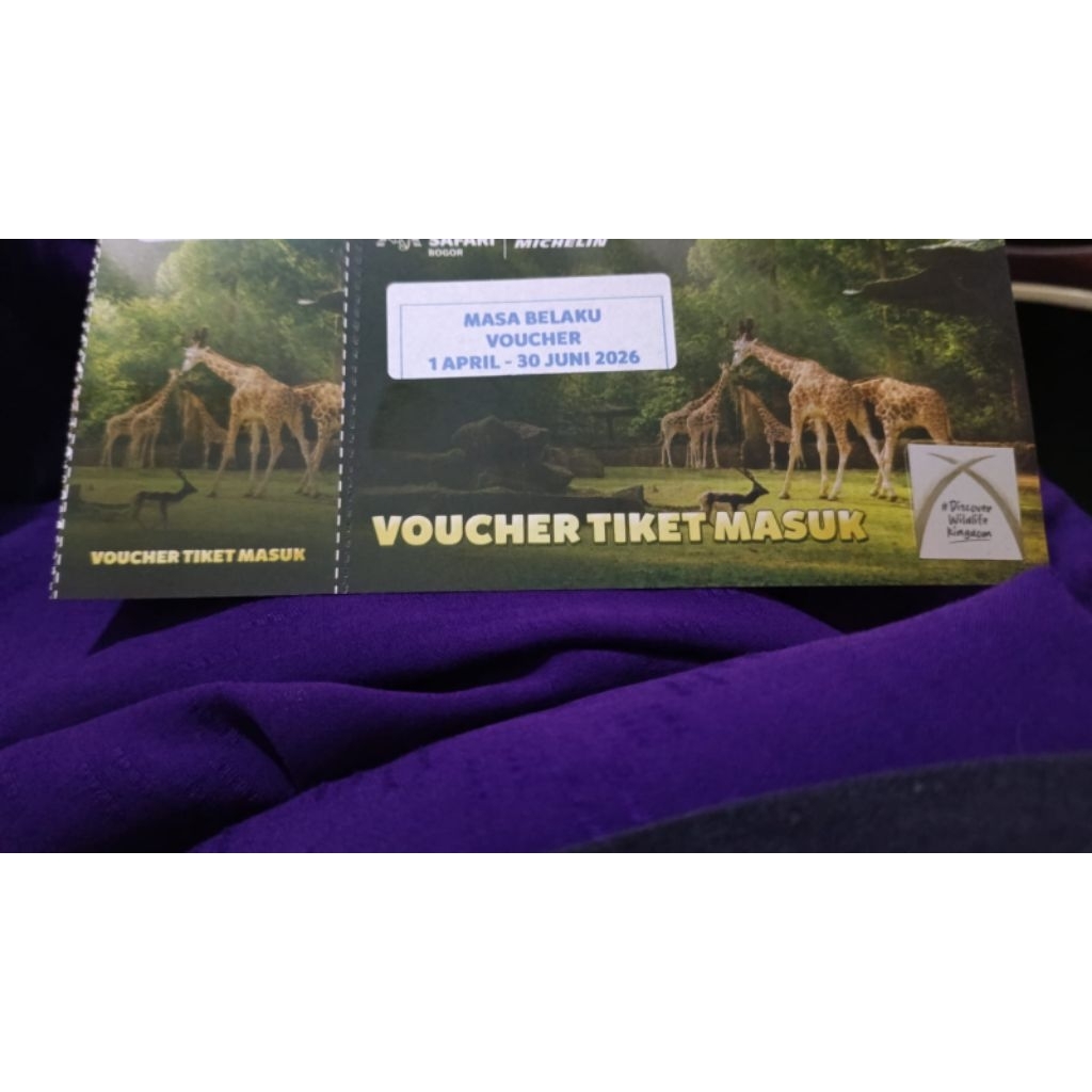 5 tiket taman safari bogor
