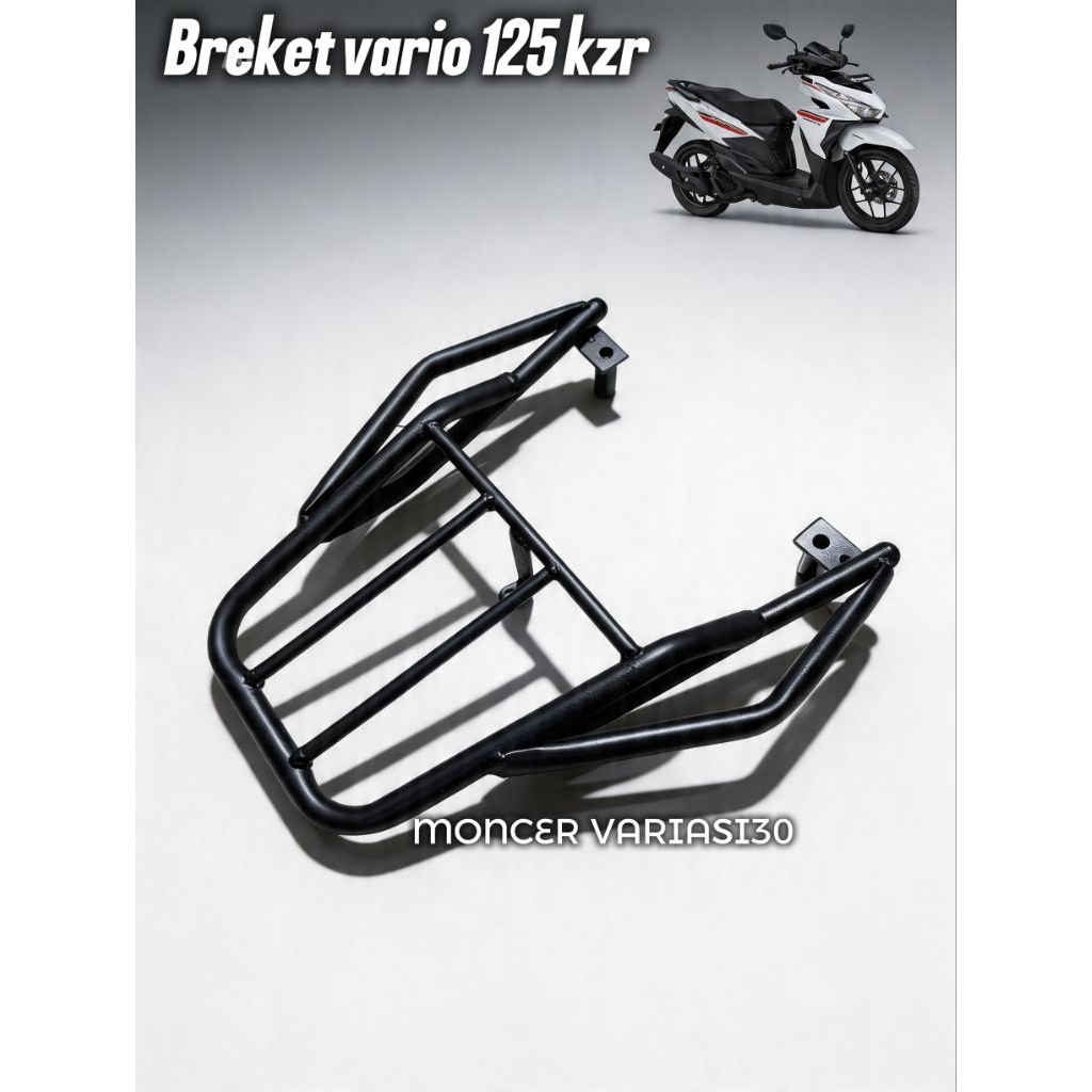 Dudukan Box Behel Box /Handle Belakang Motor Vario 125 kzr