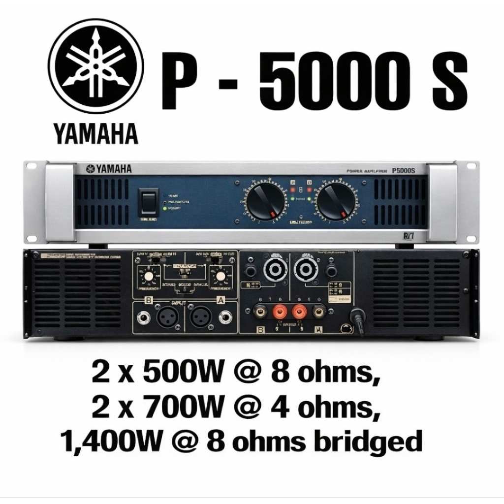 Power Amplifier Yamaha P 5000 S Power Yamaha P5000s