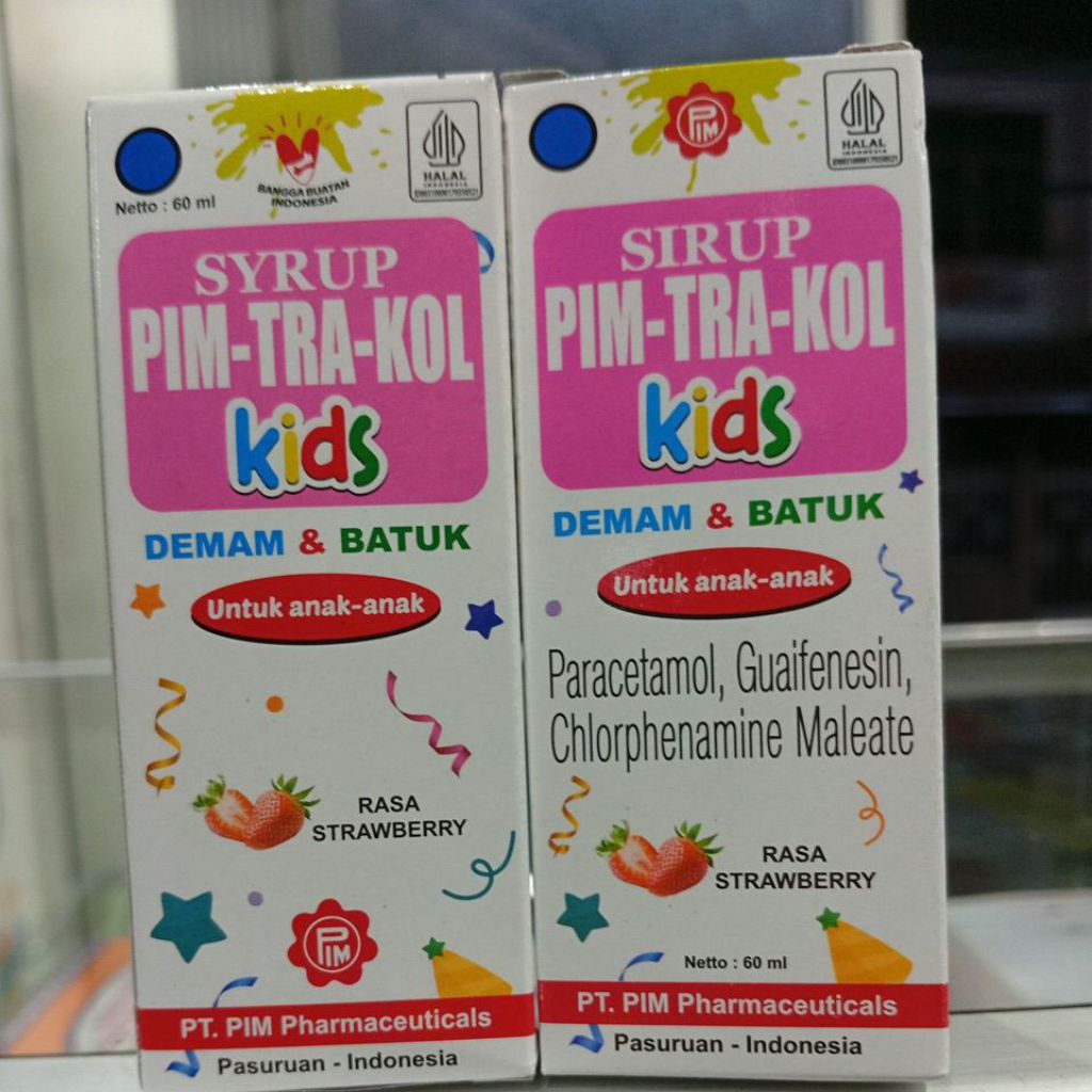 PIMTRAKOL KIDS SIRUP DEMAM