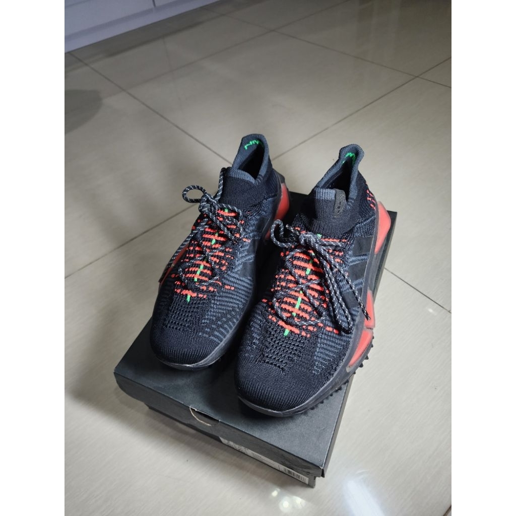 Sepatu Pria Ad*das NMD S1 warna Black/Red Like New size 41 1/3