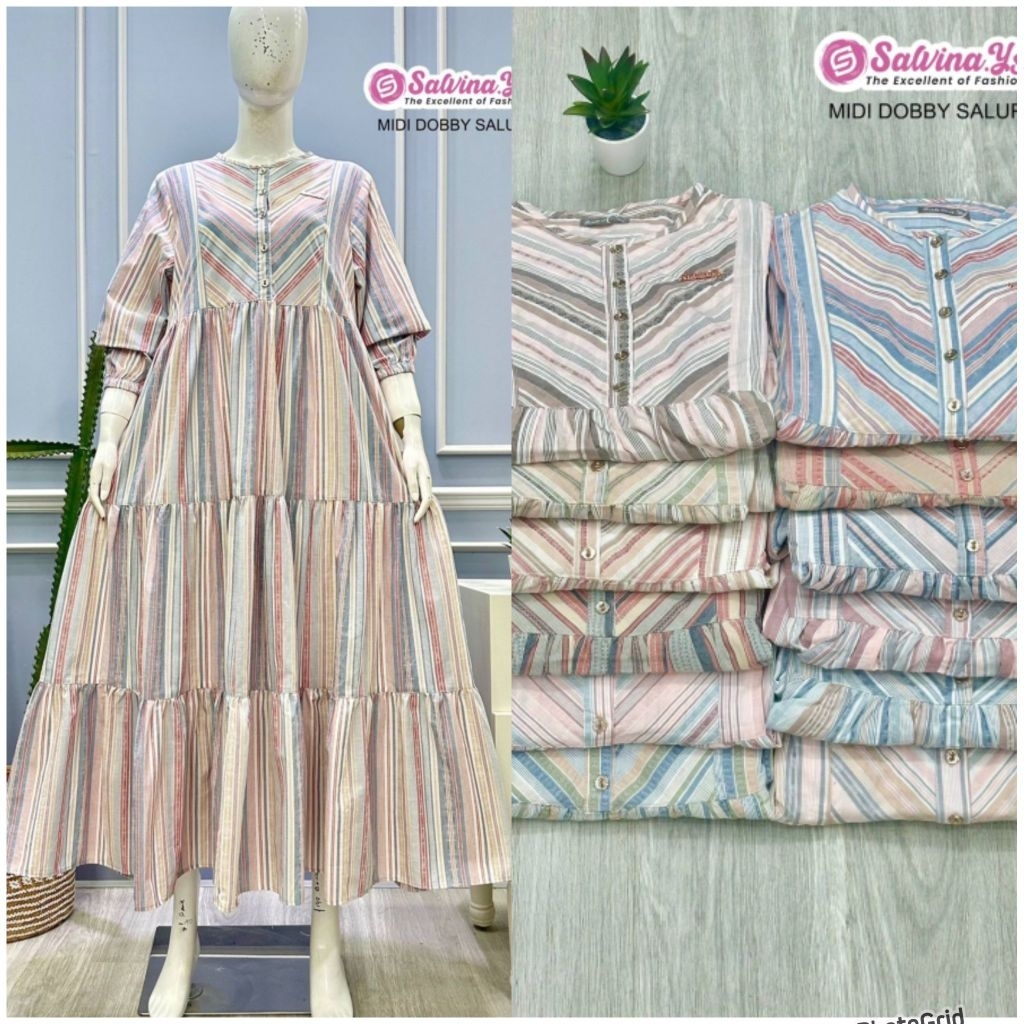 Gamis/MIDI kotak by salvina.ys Ter baru