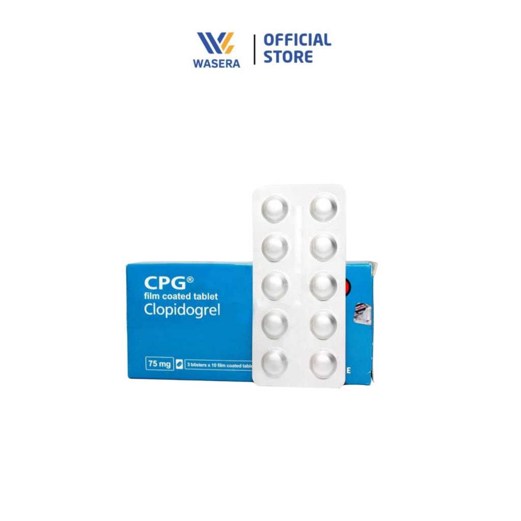 WASERA//ORIGINAL CPG 75MG  @LEMBARAN