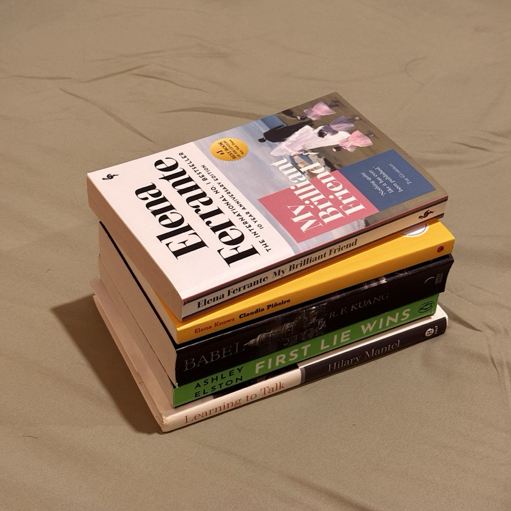 [BUKU PRELOVED] MY BRILLIANT FRIEND | BABEL | ELENA KNOWS | FIRST LIE WINS | LEARNING TO TALK