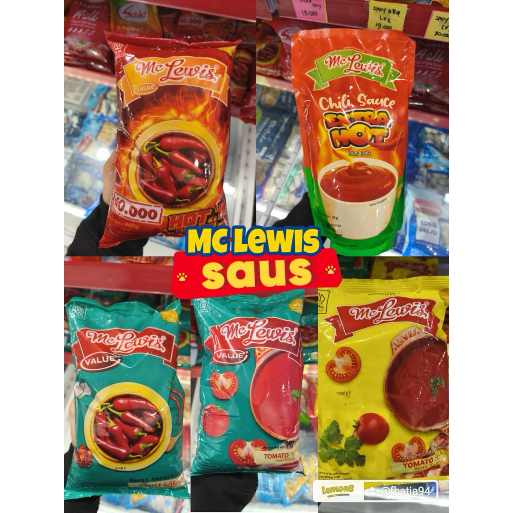 MC Lewis Saus tomat / Saus Sambal