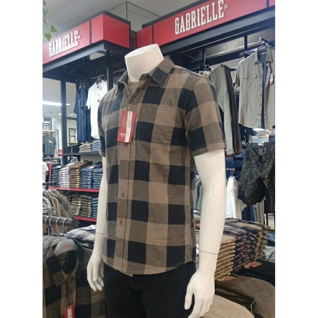 KEMEJA PRIA LENGAN PENDEK REGULER FIT GABRIELLE JEANS