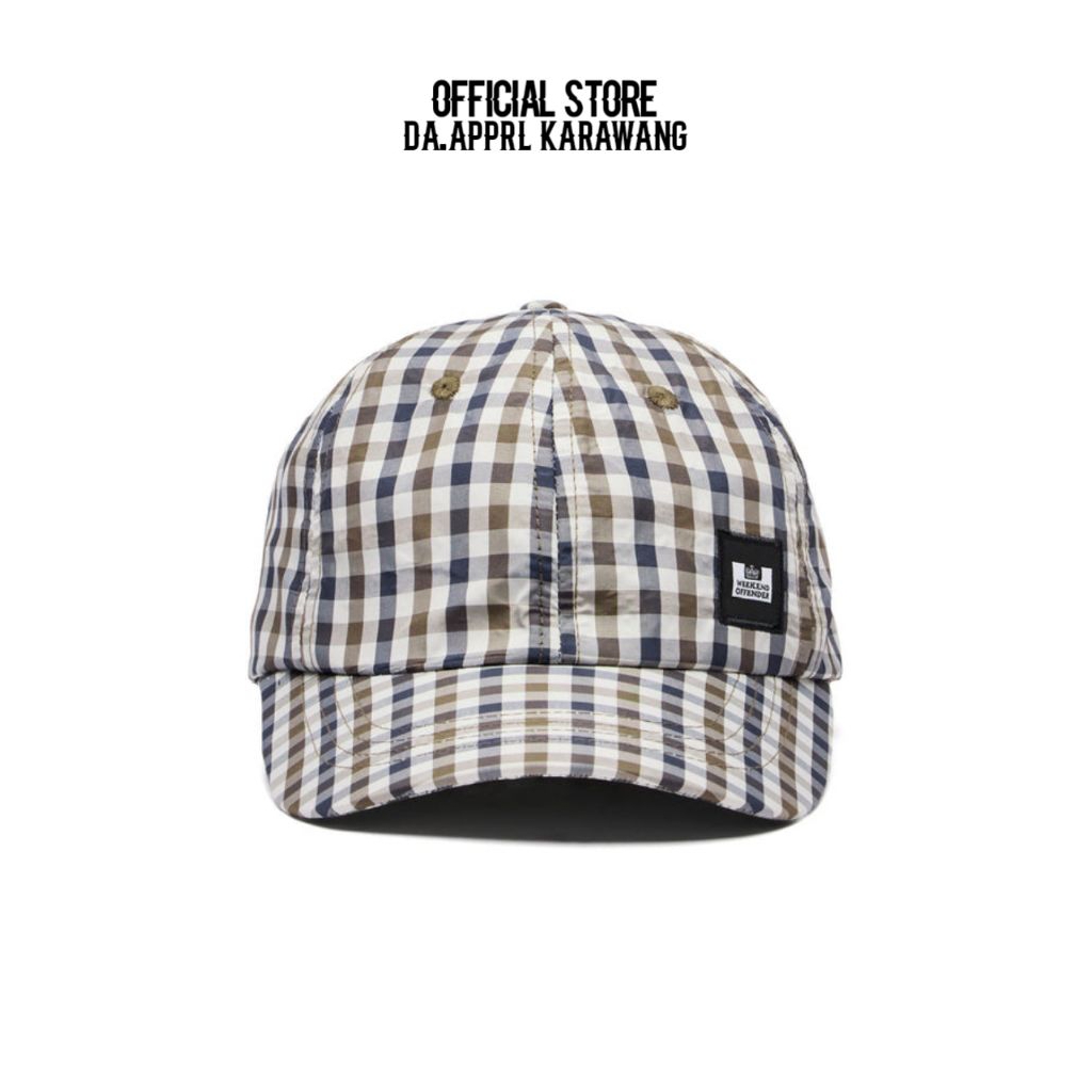 Clay Baseball Cap Mid House Check Weekend offender original 100%
