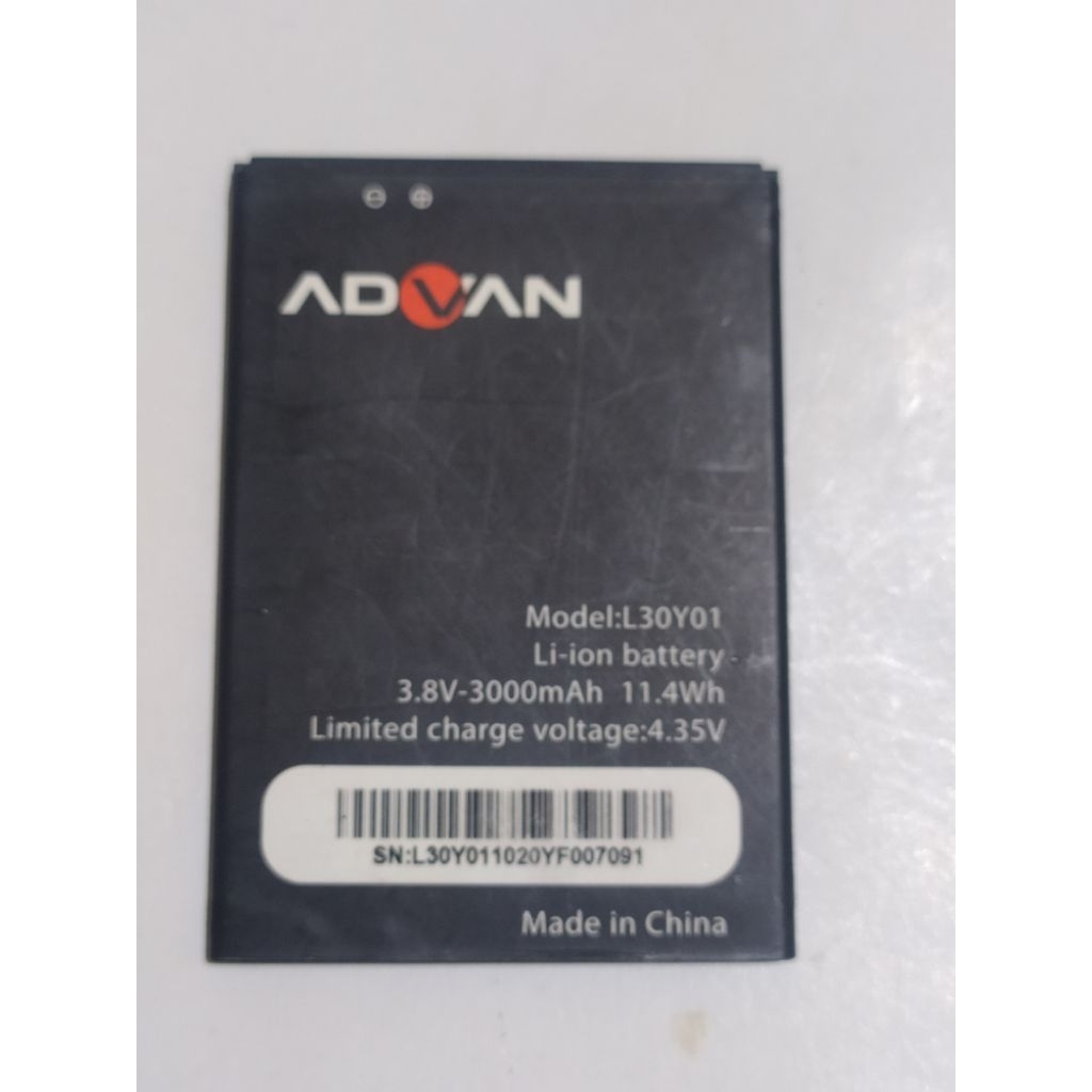 baterai advan G5 elite second original cabutan