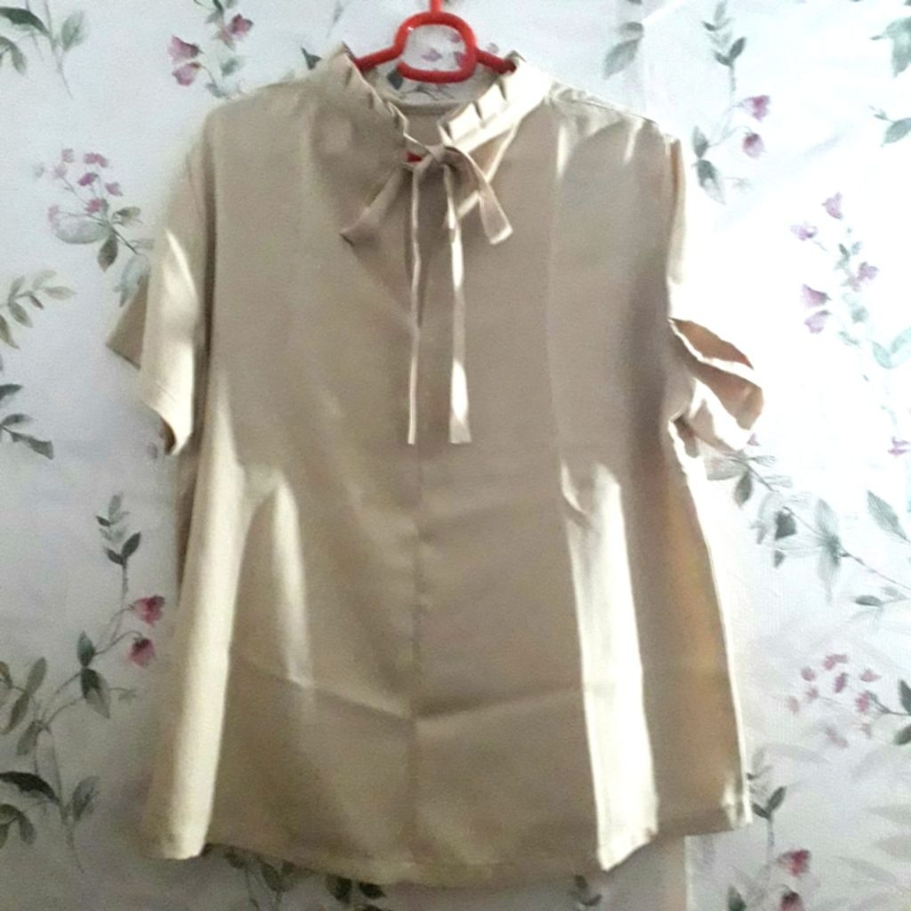 Baju Atasan Wanita Warna Coklat