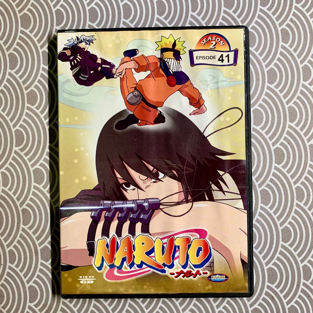 VCD Naruto Season 2 Episode 41 Original Dubbing Bahasa Indonesia | DVD VCD CD Kaset