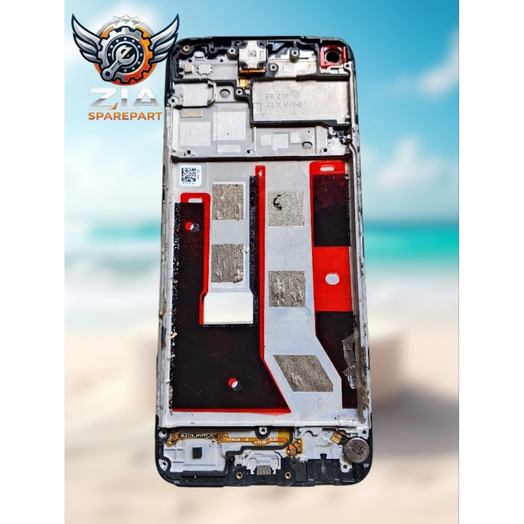 FRAME LCD TATAKAN LCD TENGAH LCD COPOTAN OPPO A53