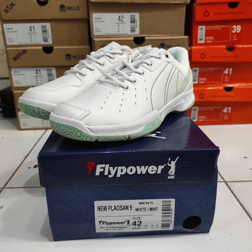SEPATU BADMINTON FLYPOWER NEW PLAOSAN 9
