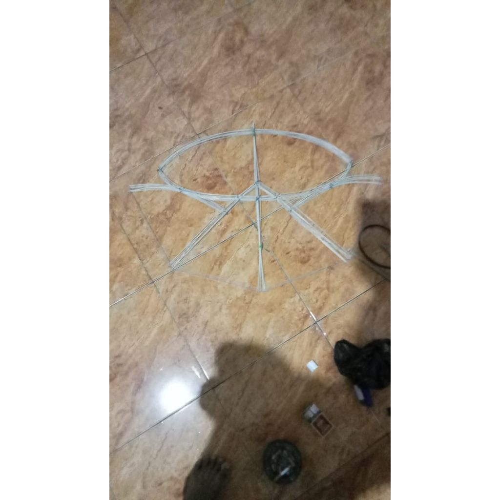 kerangka layangan papiran 70cm
