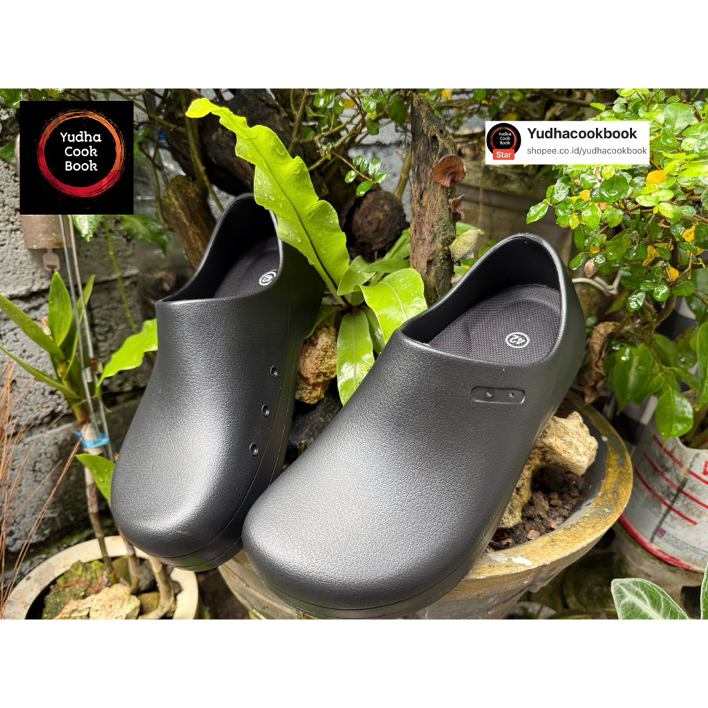 Chef Shoes Kitchen Shoes Sepatu Kitchen Sepatu Koki Sepatu Anti Slip Chef Clog Chef Koki Clog Chef
