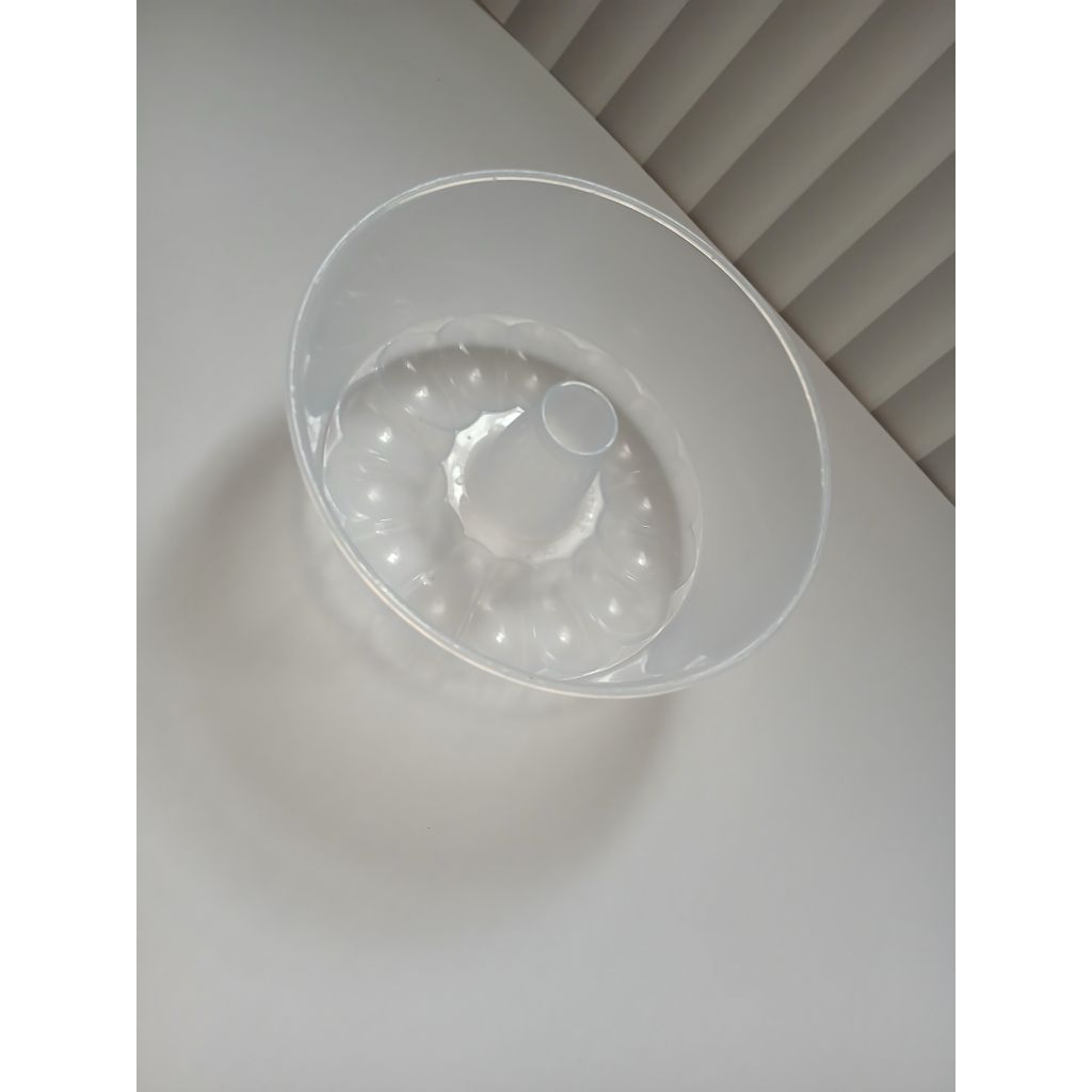 Cetakan Agar Puding Plastik Bulat Bening Ukuran Kecil & Sedang | Loyang Puding Mini Food Grade