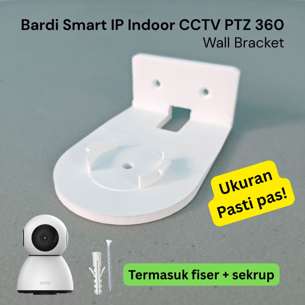 Bardi Smart IP Indoor CCTV PTZ 360 Wall Mount Bracket Holder