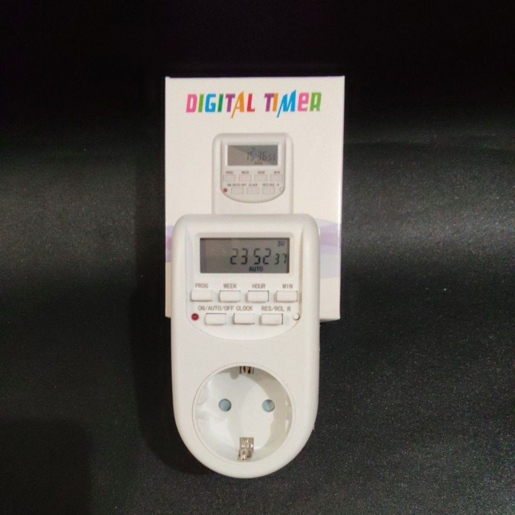 TERLARIS Stop Kontak Timer Digital/ Timer Digital Switch