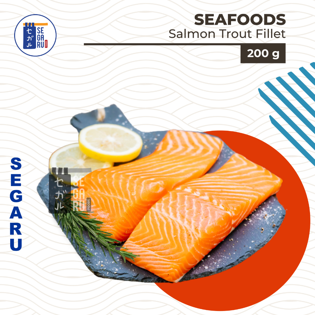 Ikan Salmon Fillet Beku | Salmon Frozen Premium
