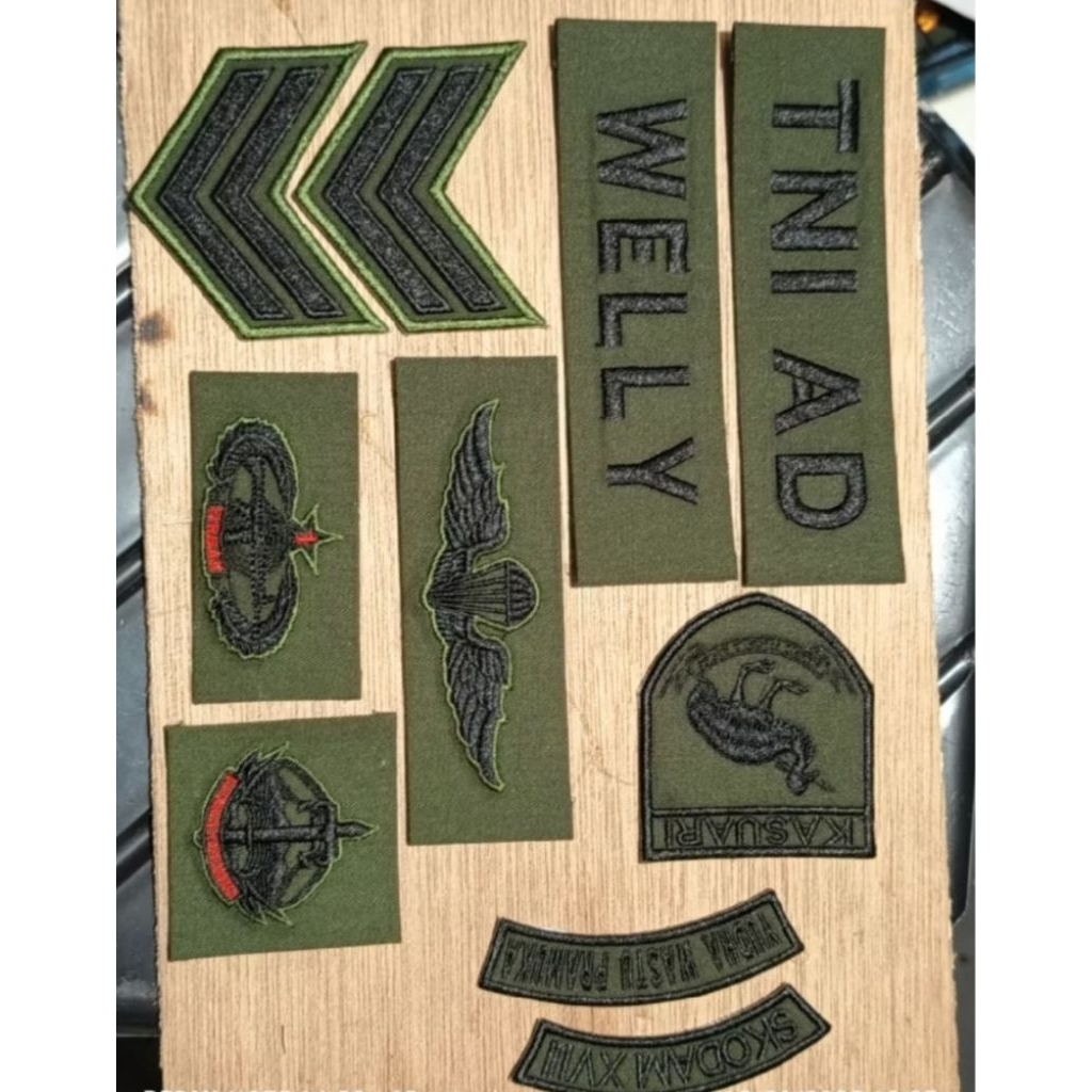 LOGO BRIVET 3D TNI AD PDL PULSET PERKERAS