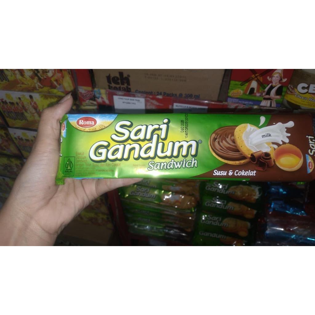 Biskuit Roma Sari Gandum Sandwich 115gr