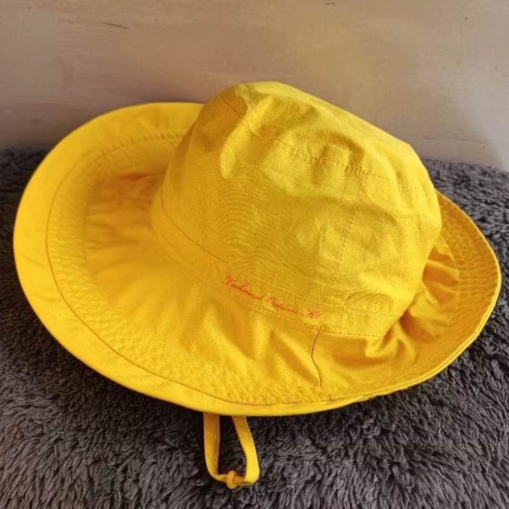 Topi Rimba Bucket Hat Kuning K2 Outdor Goretex Anti Air
