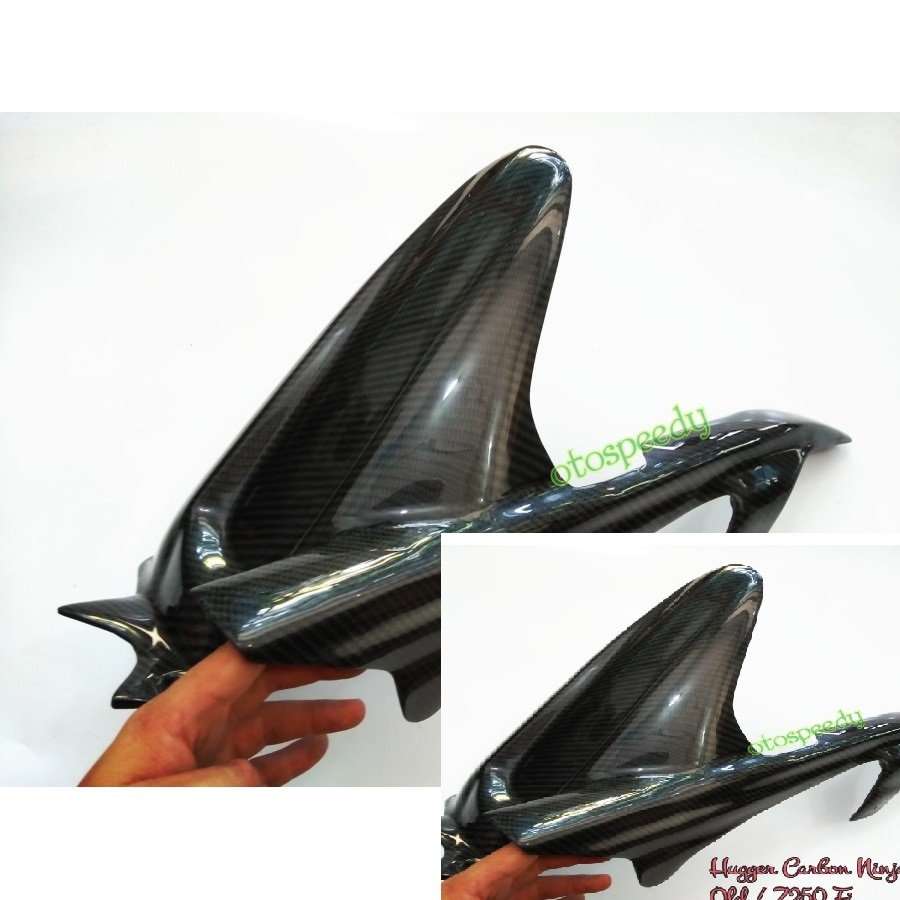 Hugger Carbon Ninja 250 Fi Z250 Fi Spakbor Kolong Carbon Ninja 250 Fi