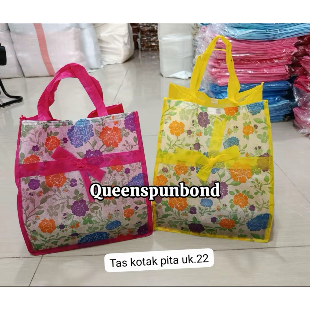 TAS HAJATAN KOTAK PITA PRINTING 22x22