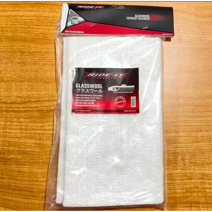GLASSWOL GLASSWOOL GASWUL GASBUL RIDE IT ORIGINAL ANTI BAKAR