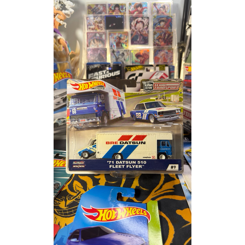 HOTWHEELS HW 71 DATSUN BRE TEAM TRANSPORT 510