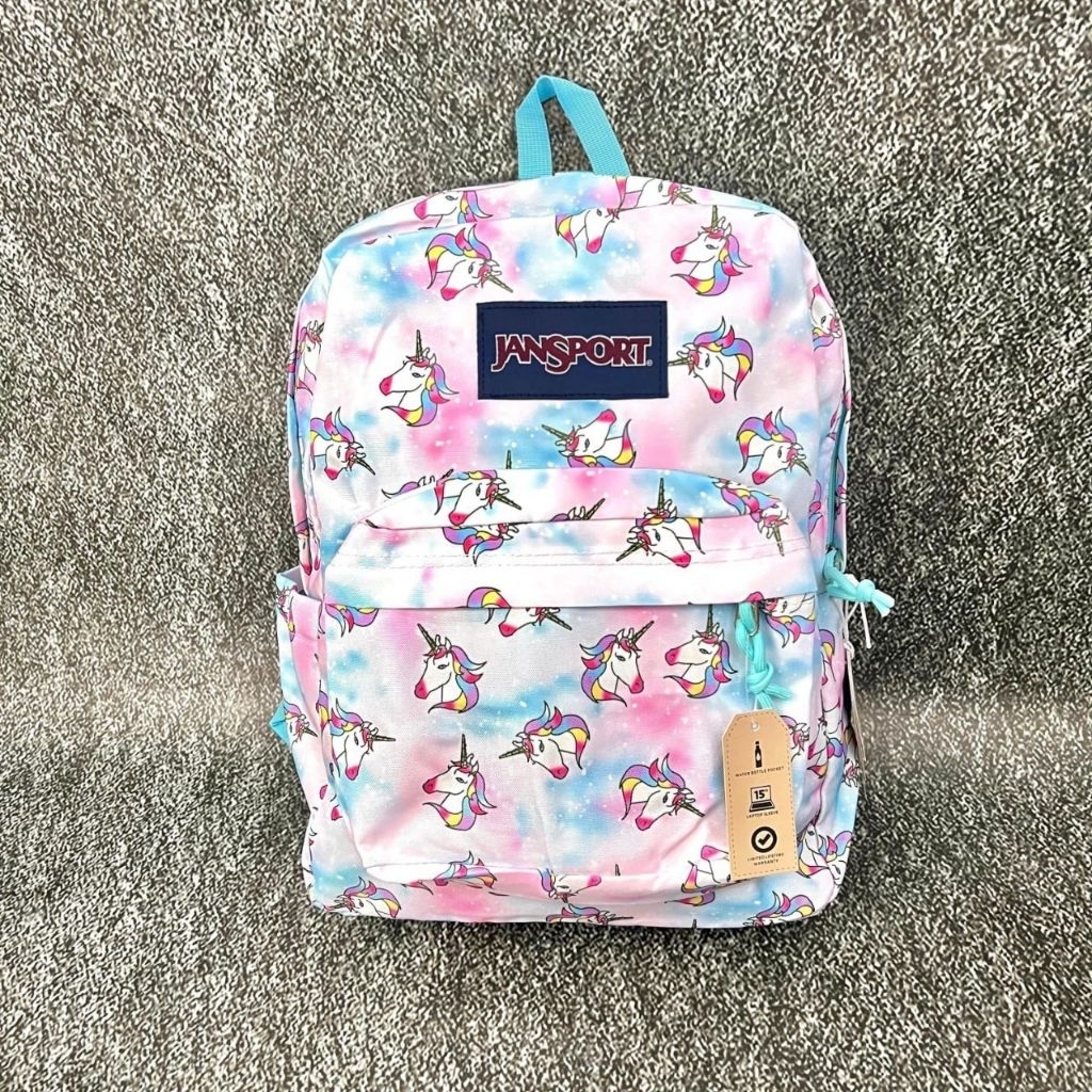 Tas Ransel Wanita Js Jansport Sport Bags Unicorn Motif Backpack Co
