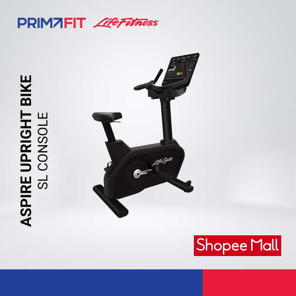 Life Fitness Aspire Upright Bike SL Console - Sepeda statis