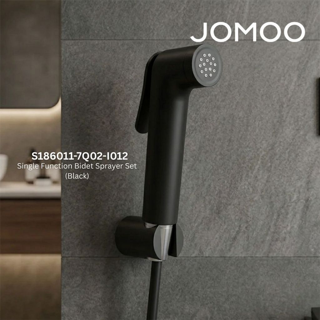 JOMOO BIDET TOILET / BIDET KAMAR MANDI / BIDET WC SET HITAM