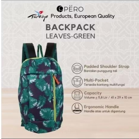 Backpack Pero tas pero anak