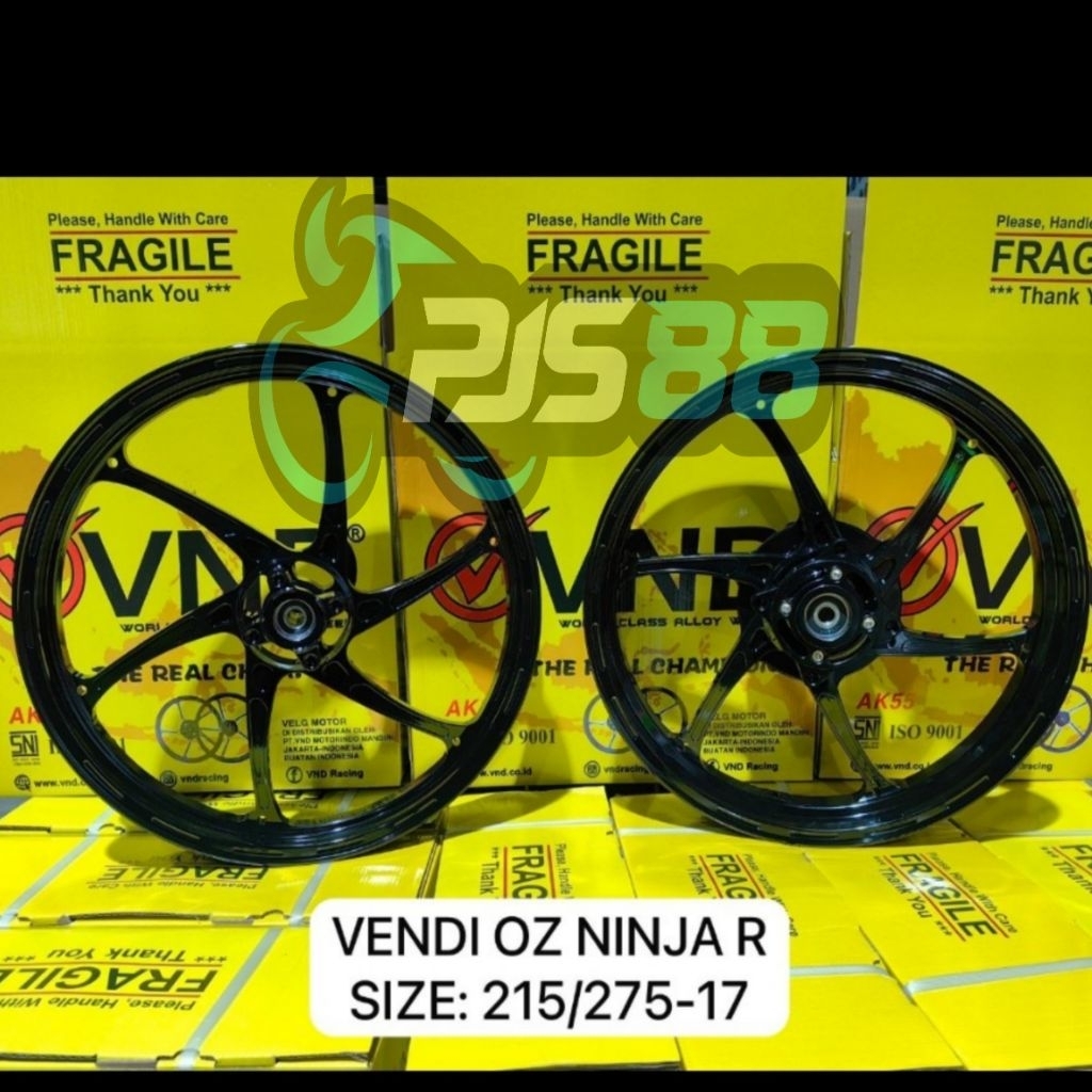 NEW Produk Vendi OZ Velg Racing Ninja 150 R & Ninja 150 Ss / Pelek Racing Vnd Oz Ninja R & Ninja Ss 