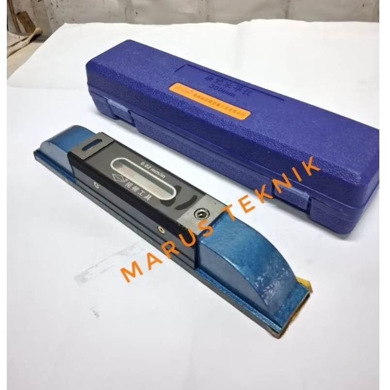 Waterpas Mesin Model Balok /Precision Flat Level 12"(300mm) Ketelitian 0,02mm