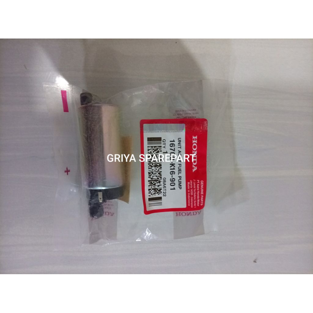 ROTAK FUEL PUMP POMPA BENSIN motor matic Honda injeksi Beat FI/eSP,Scoopy FI/eSP,Vario 110 FI/eSP,Sp