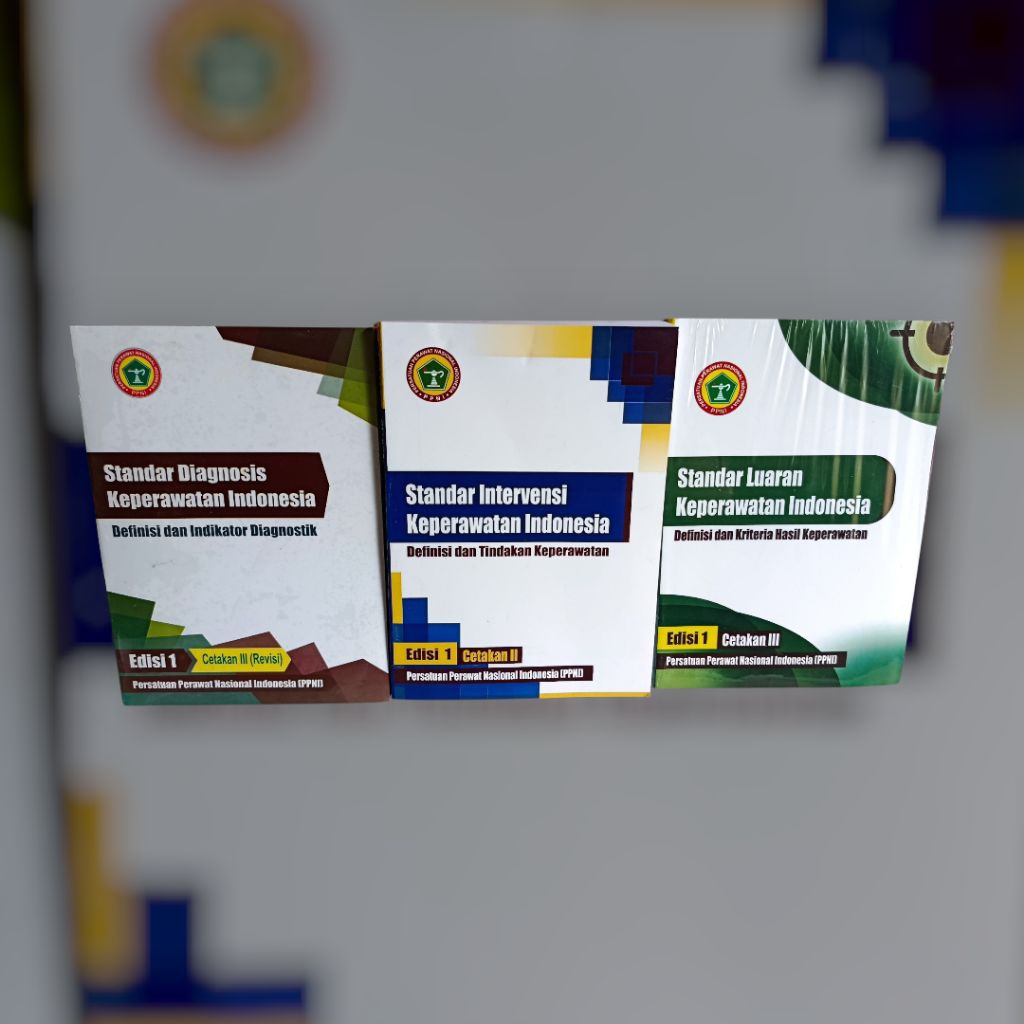 paket 3 buku PPNI,SDKI,SIKI PREMIUM ORI CETAKAN 3