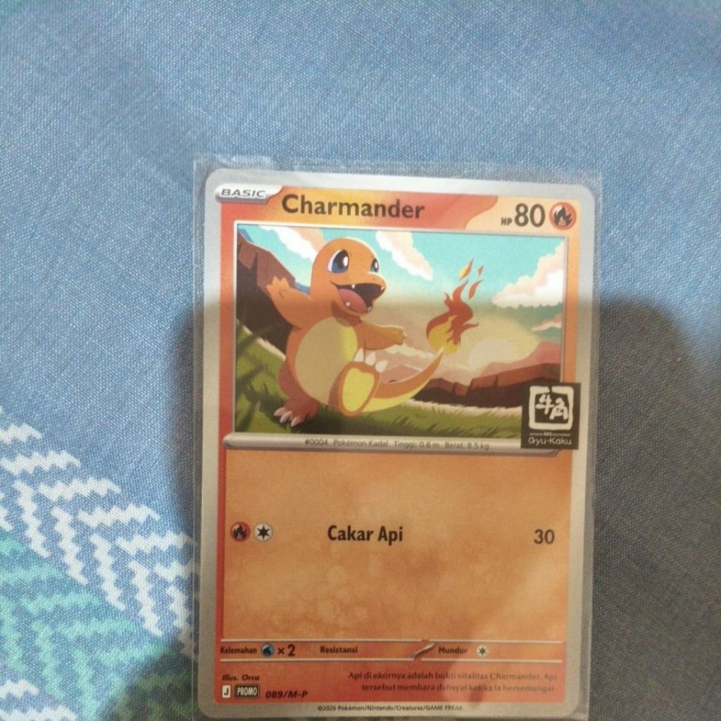 Charmender POKEMON X GYUKAKU