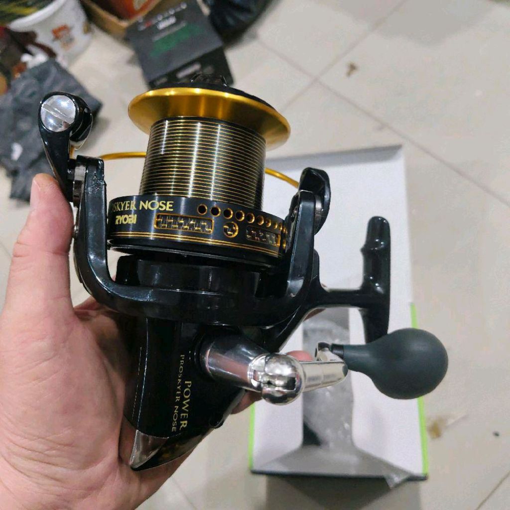 reel ryobi proskyer 6500 atau type nose terbaru reel surf casting pasiran tebing aquapower