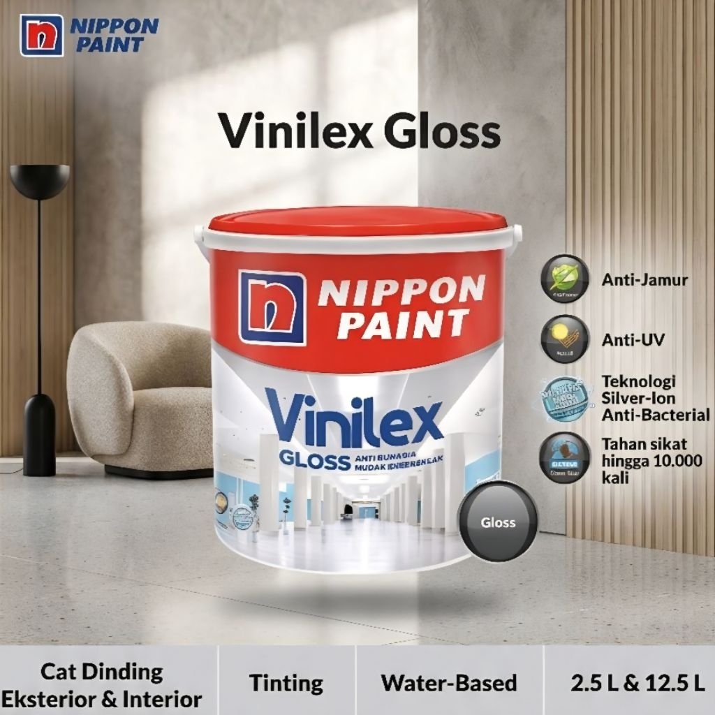 NIPPON VINILEX GLOSS TINTING CAT UK.2,5ltr