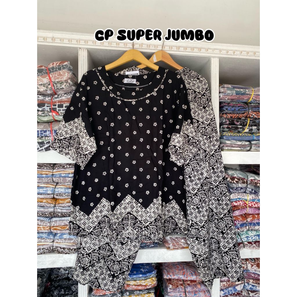 Luza ~ Setelan Super Jumbo by Batik Luza