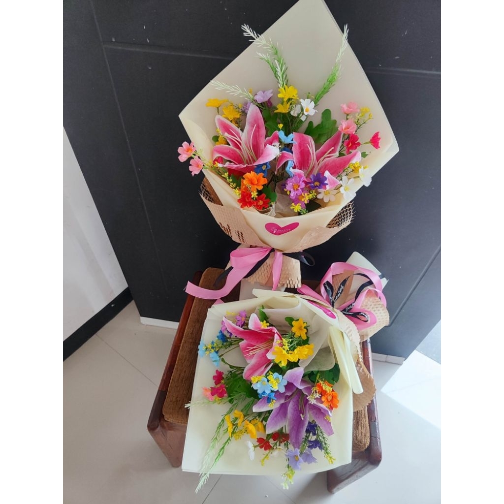 buket thumbelina, buket bunga sidoarjo, buket wisuda