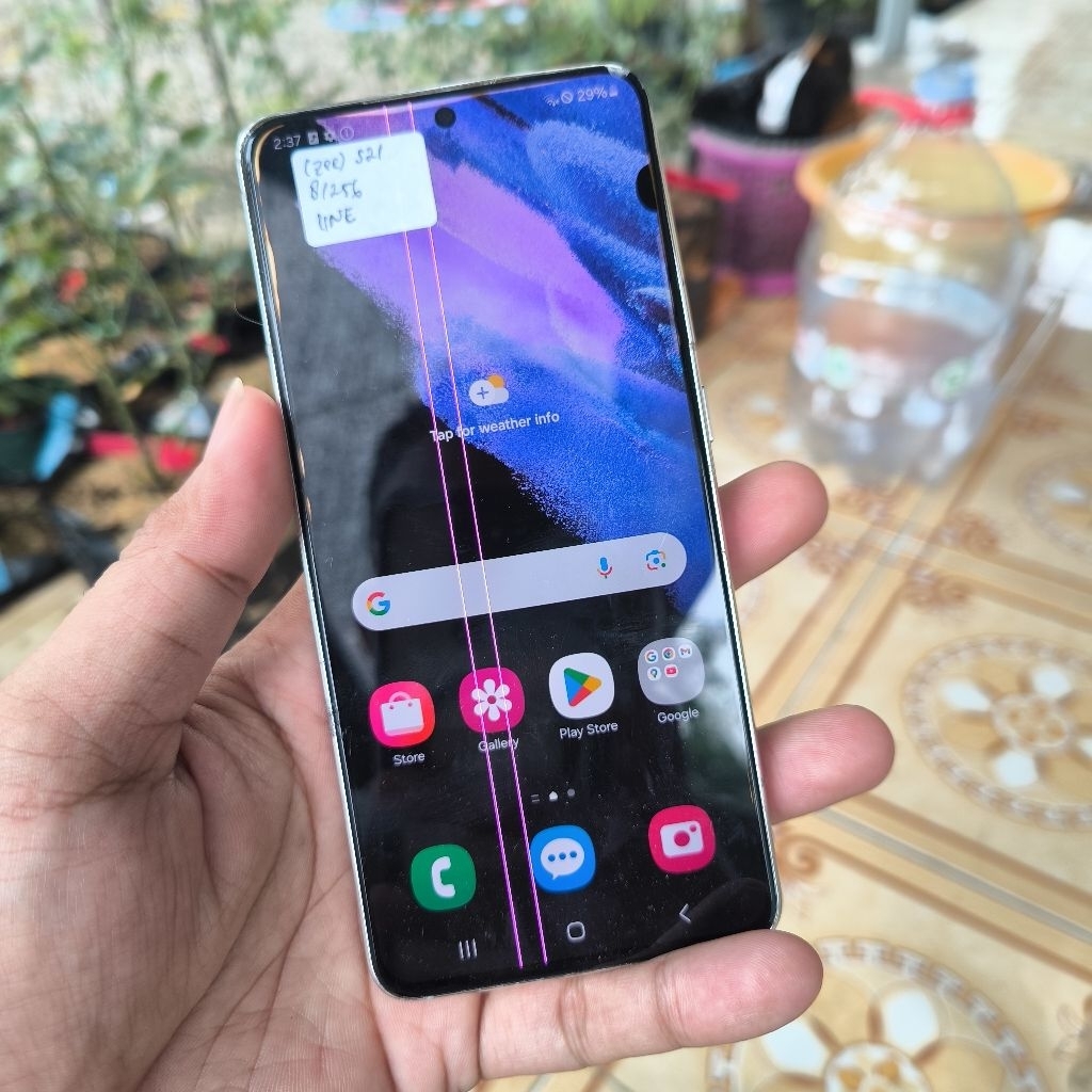 (zee) samsung s21 5G 8/256gb ex inter korea